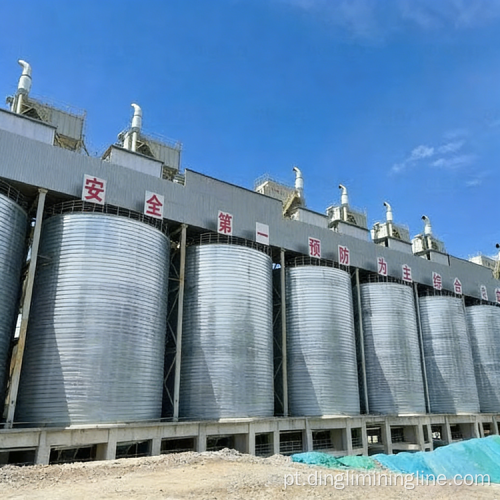 Linha de produção agregada de calcário de 1,8M TPA